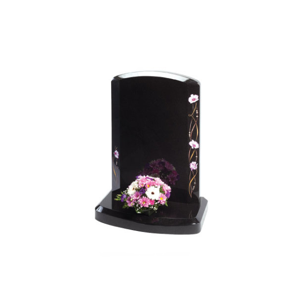 Nevis - Indian Black Granite - Contemporary